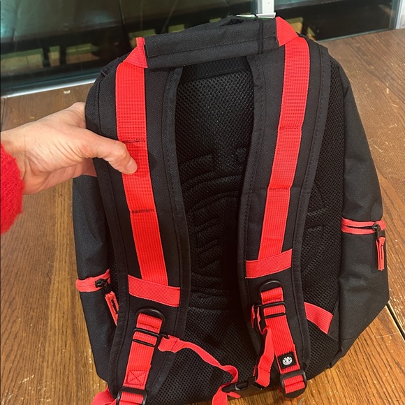 Element Black and Red Backpack - Picture 3 of 3